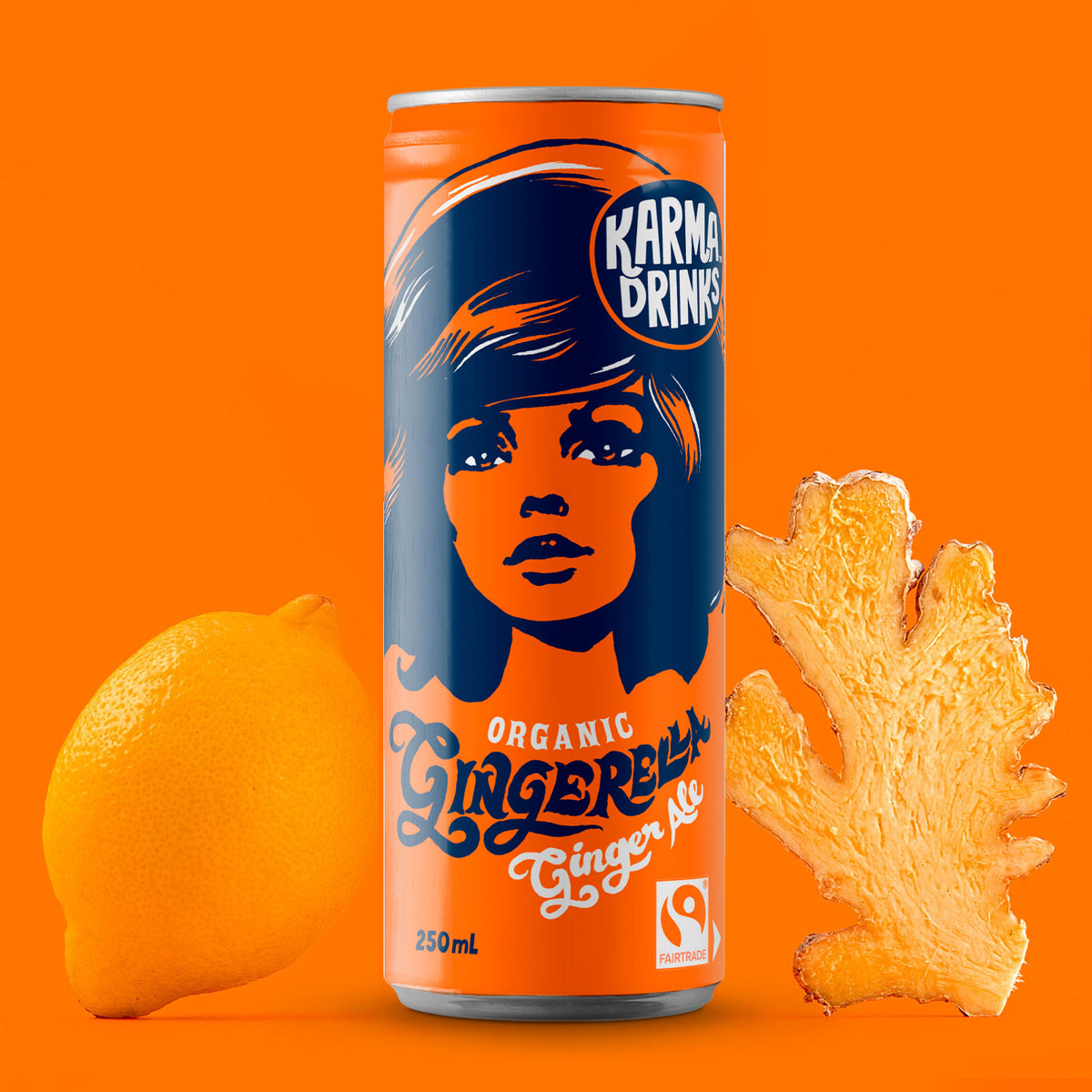 Gingerella Ginger Ale [12 Cans] Karma Drinks Limited