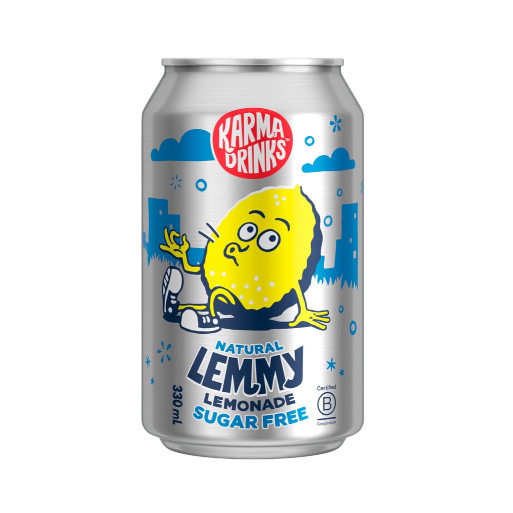 NEW! Sugar Free Lemmy Lemonade - 330ml 12PK CANS