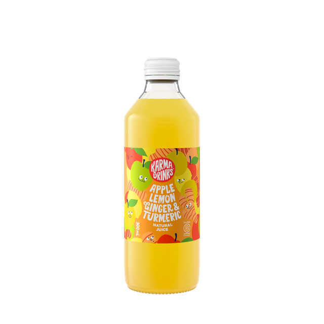 Karma Apple Lemon Ginger & Turmeric juice